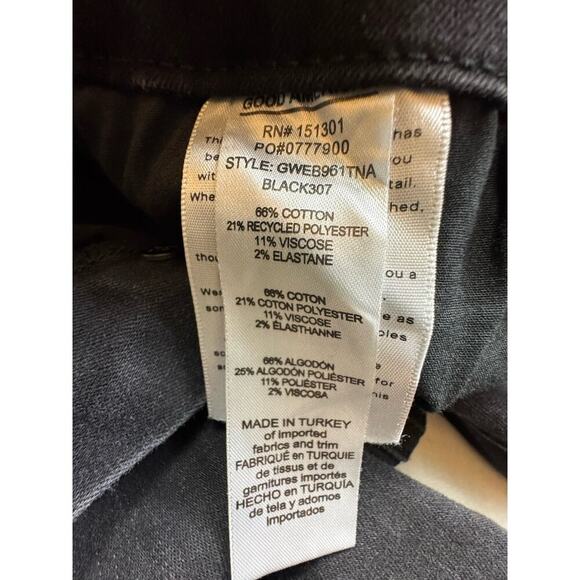Good American Always Fits Good Legs Jeans Size XS - Picture 6 of 13